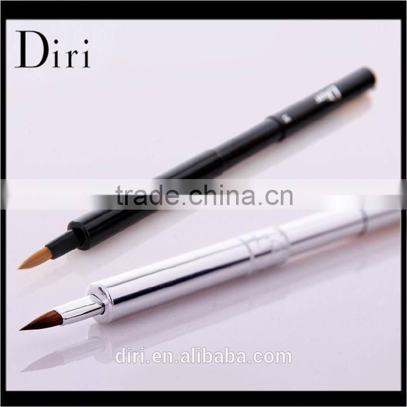 Automatic lip brush pen makeup brush with synthetic makeup brush