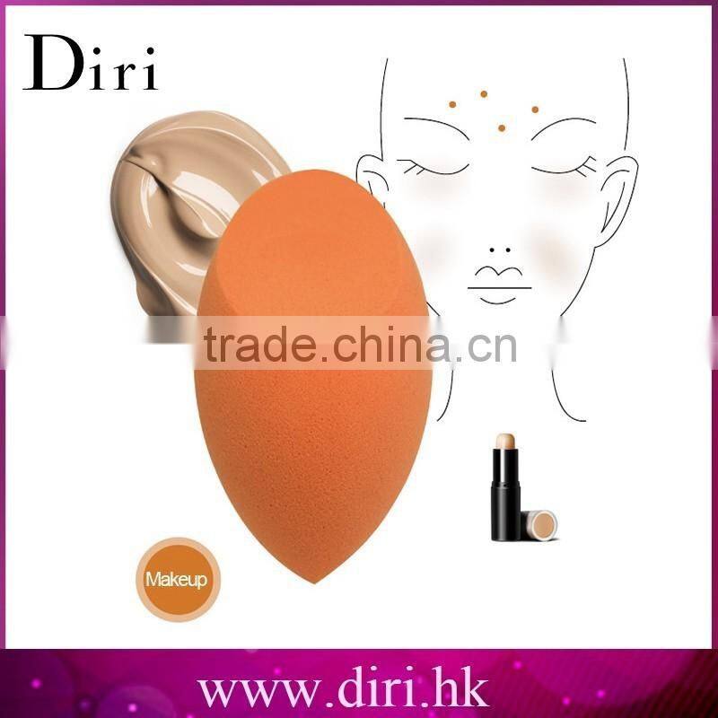 Amazon hot selling cosmetic puff round facial cleaning makeup puff cheap cosmetics sponge puff