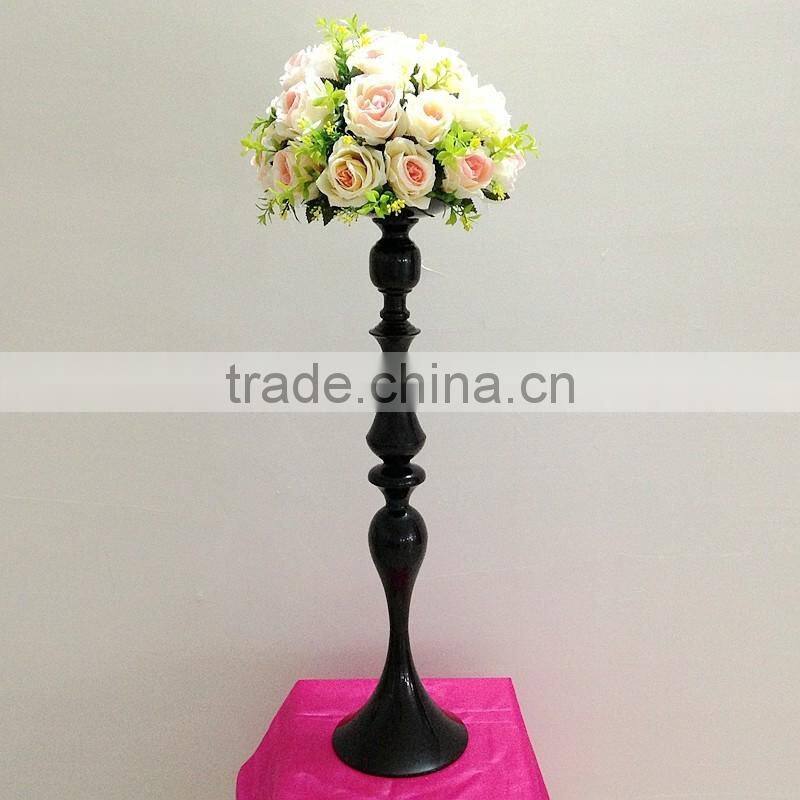 LDJ546 69cm fashion metal black flower stand for sale