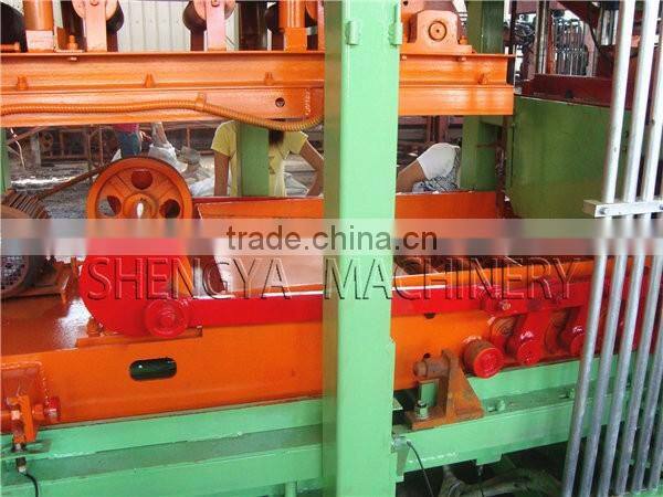 QT4-15 Vibration concrete block making machine,automatic hollow block machine