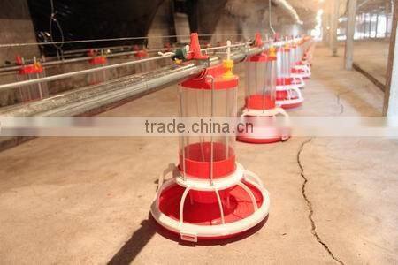 metering cylinder pan feeder of broiler breeder equiment/rooster feeding line