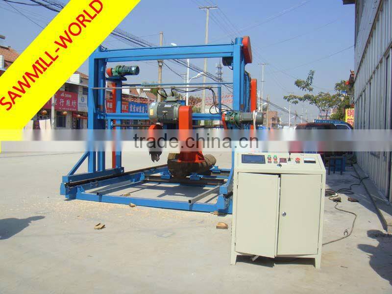 Portable Wood Double Saw Blade electric portable sawmill with low price