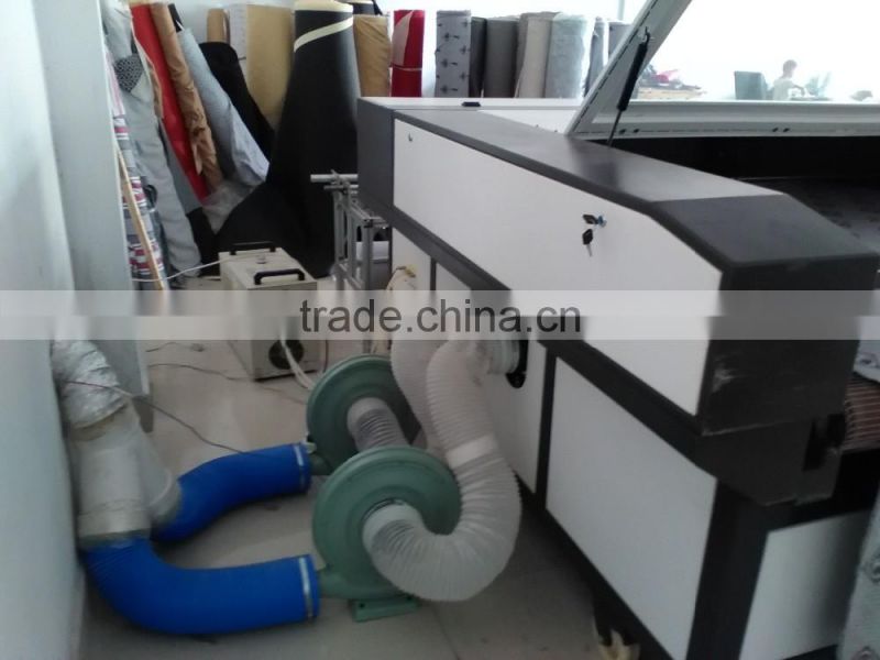 Multilayers fabic laser engraving machine