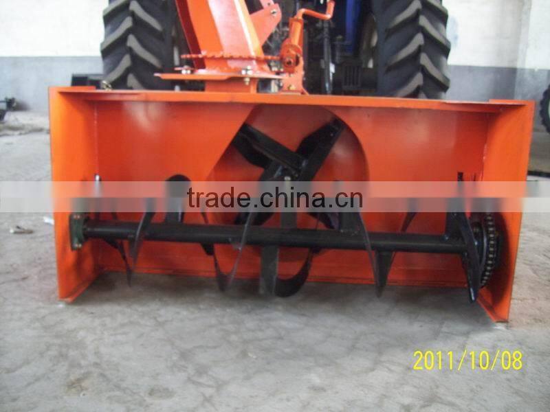 HOT PAINTING TRACTOR MOUNTED SNOW BLOWER