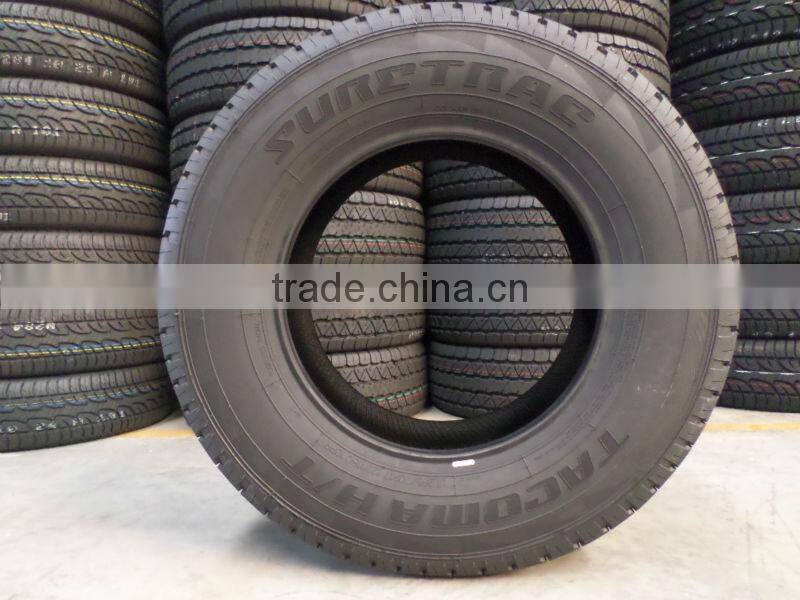 Highway-tread LT light truck tire P245/65R17