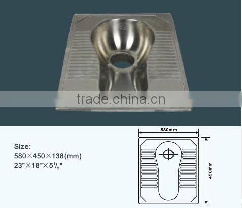 eastern ss toilet squat pan