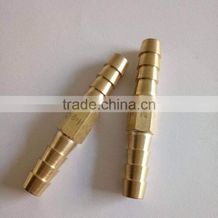 brass reducing straight hose barb fitting