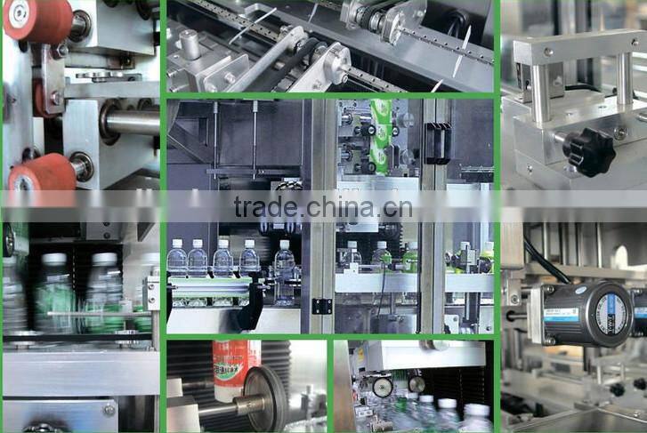 Automatic Bottle Sleeve Labeling Machine With PVC Label