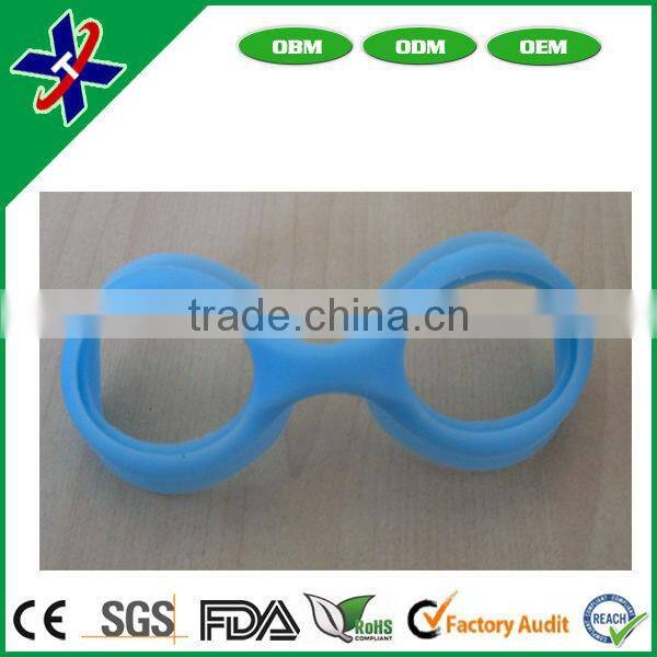 silicone swim glasses silica spectacles frame