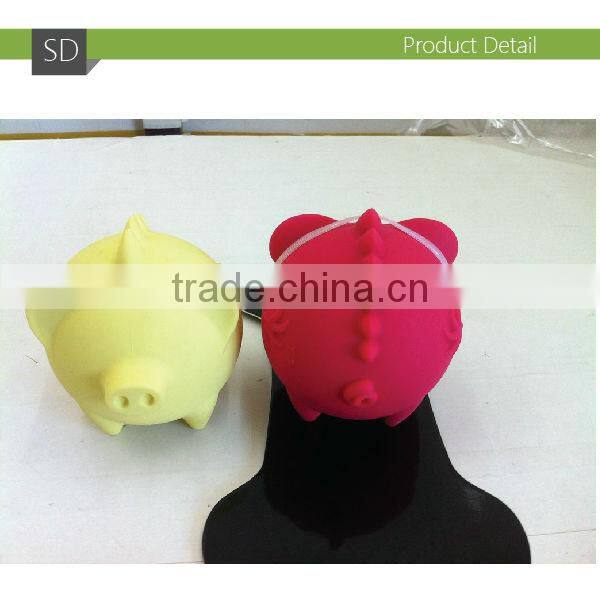 Rubber Ball With Teeth Dog Toy