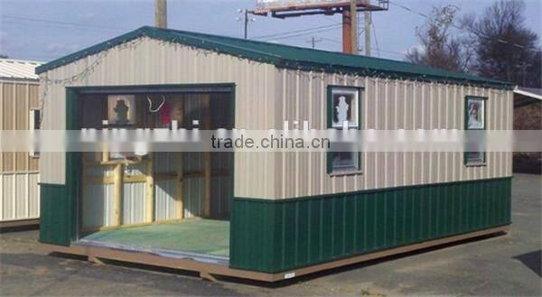 steel garage shed 6x6x3.5m