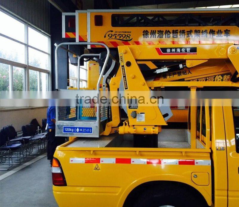 Aluminum alloy lift aerial work platform