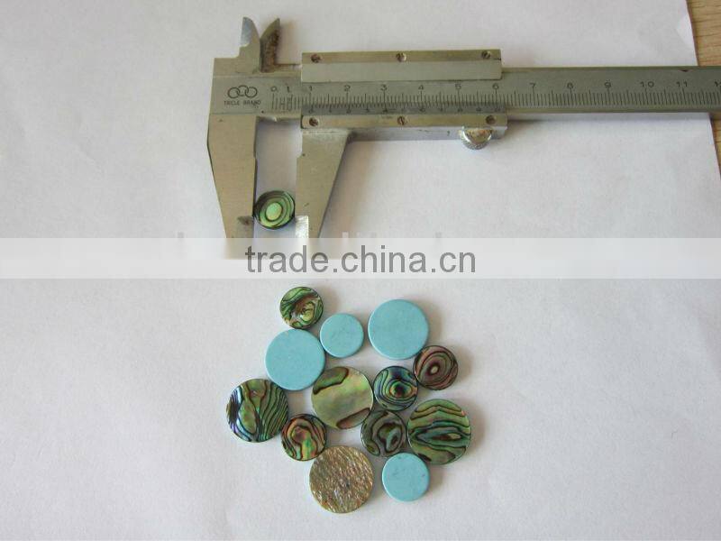 oval shaped abalone buttons for instruments