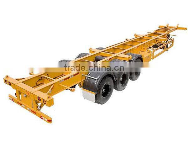high quality cheap skeleton semi trailer