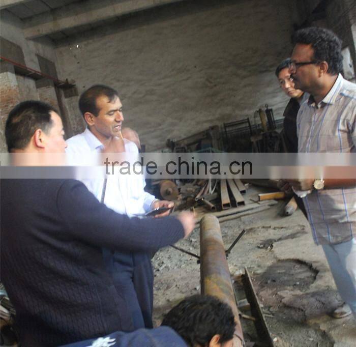 Pole hole piling driving machine equipment on tractor with 5 ton crane for lifiting 15 meters pole