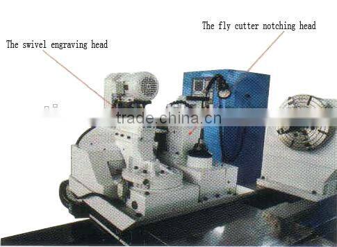 Specialized CNC Roll Notching and Engraving Lathe