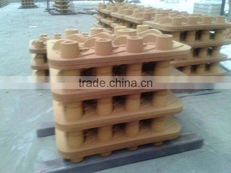 GGG50 iron valve body castings