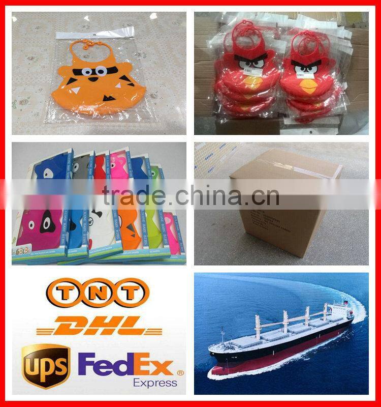China Triangle FDA silicone baby bib custom