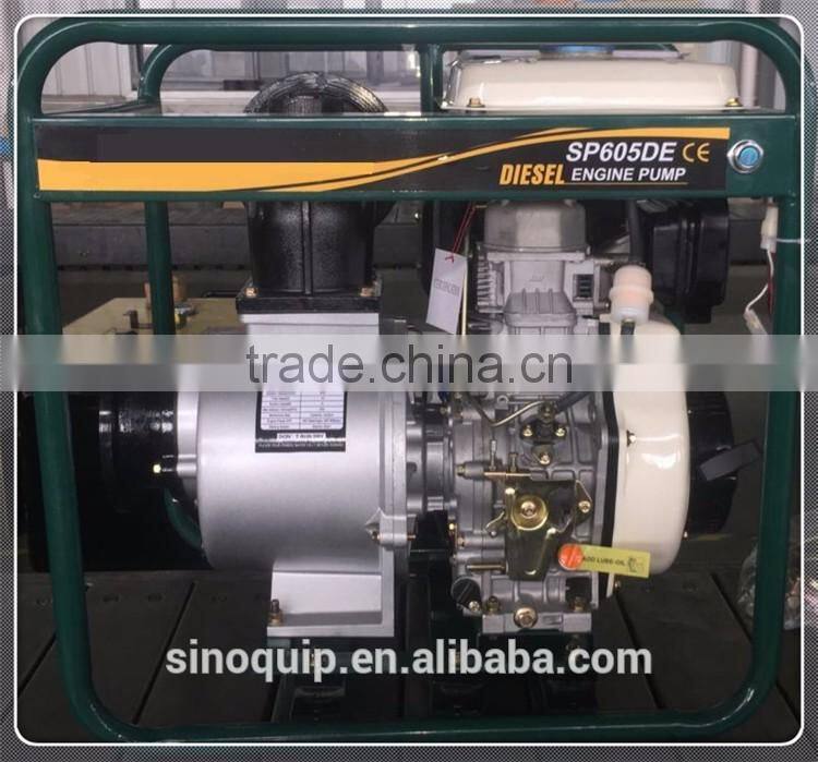2016 New Type 6 Inch Clear Diesel Water Pump