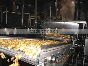 Fully atomatic potato chips production line,small snacks making machine