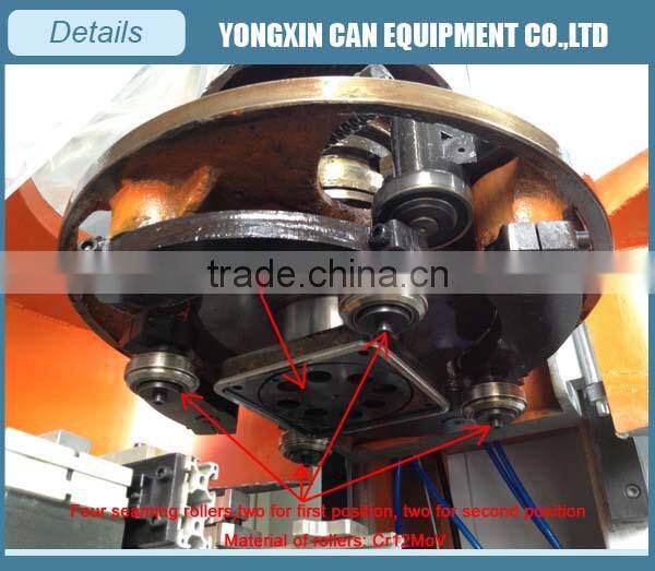 Automatic square Edible oil can seamer machine