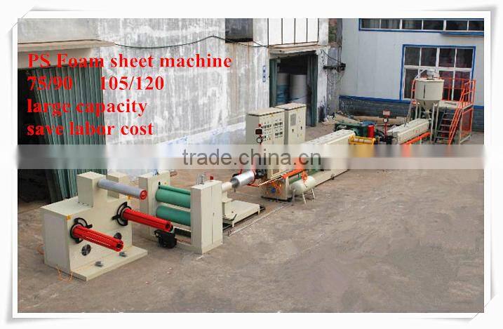 high efficiency ps foam fast food box making machine