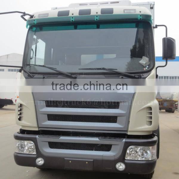 260hp 8*4 JAC Cooling Box Truck 30 ton
