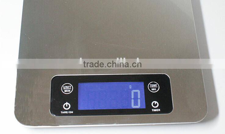 Best China Supplier Ultra Slim Electronic Digital Kitchen Scale