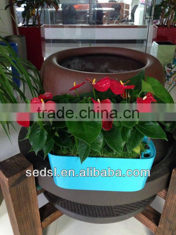 self-watering colorful ABS window box