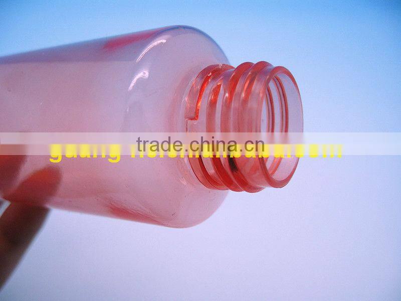 150ml compostable non-toxic transparent color PLA plastic bottles for perfume