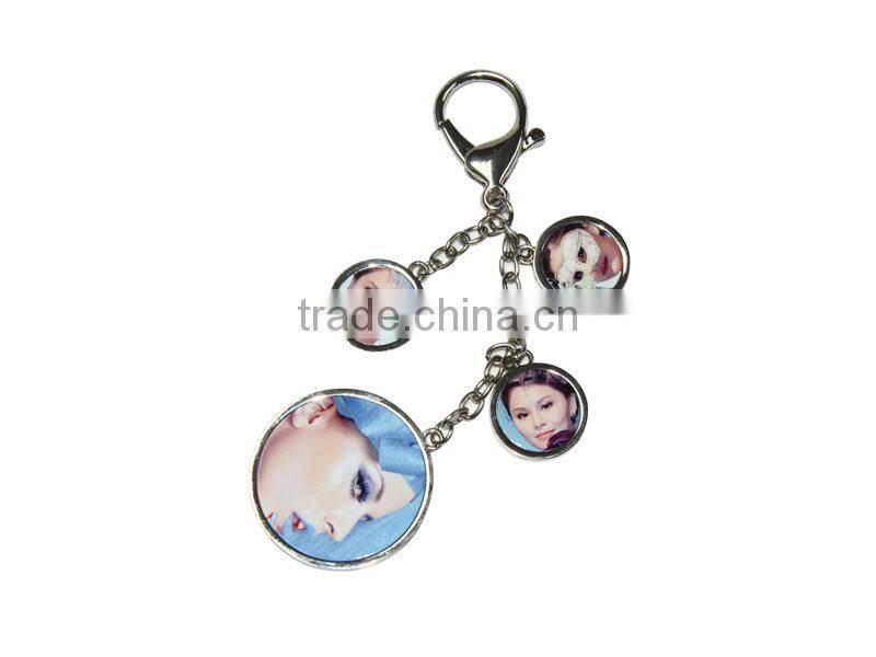 Four Circles Sublimation Bag Hanging Chain