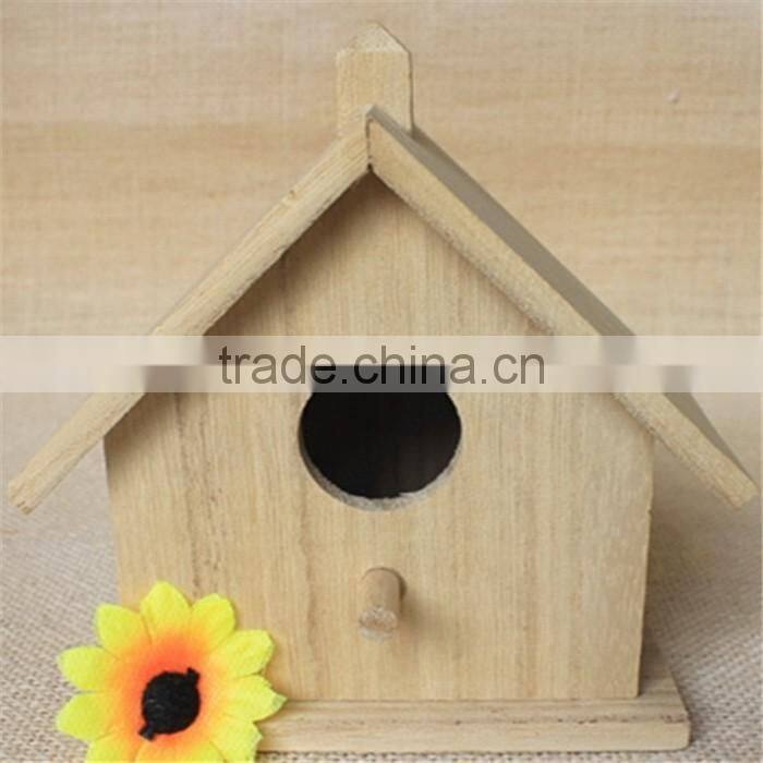 Unfinished wooden bird nest and happy giant adult and kid toys for sale