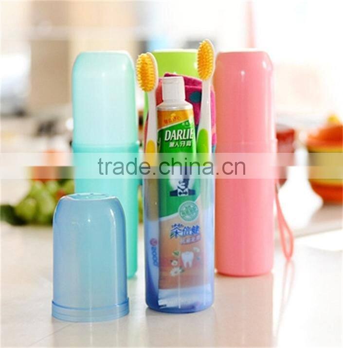N212 Colorful Promotional Plastic Travel Toothbrush Box