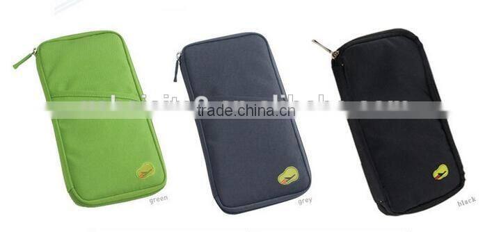 CY151 Travel Card Cash Document Organizer Wallet Rfid Blocking Passport Holder