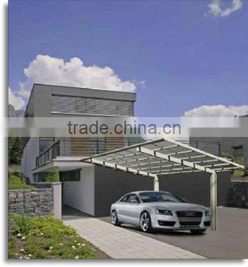 2016 Sigma New style flat roof sheet metal free standing aluminum carport