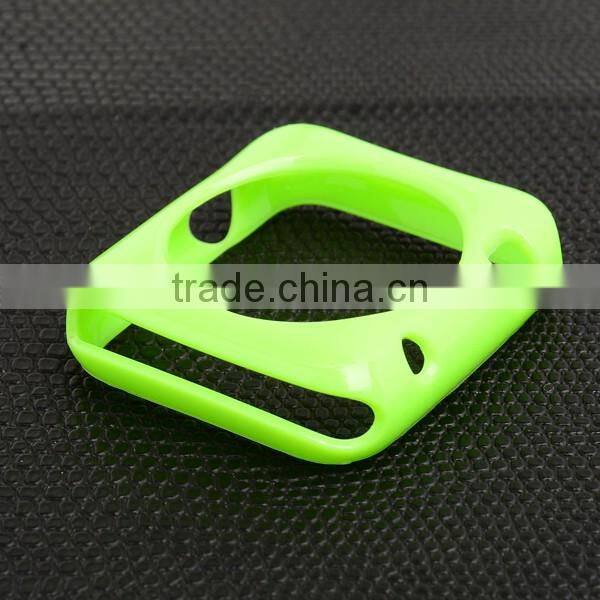 Ultra thin transparent soft TPU case for apple watch accessories rugged cases