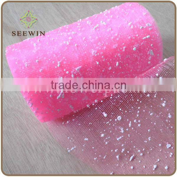 Flower mesh wrapping