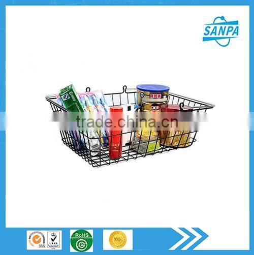 Metal Wire Shopping Basket for Super Market/ Shop