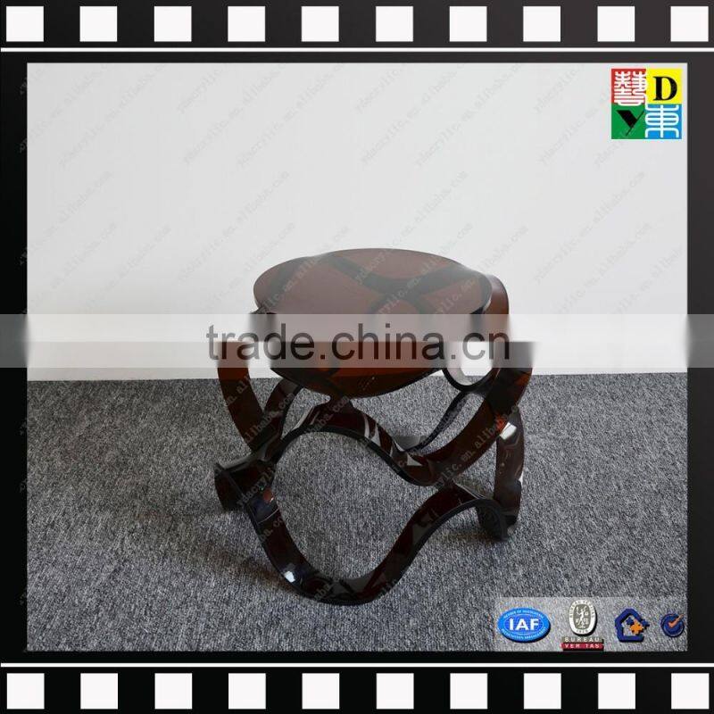 Acrylic bathroom vanity stool wholesale shower stool from shenzhen yidong