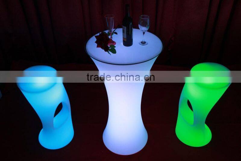 Interactive bar table system to make your table become led bar table, the pub bar counter