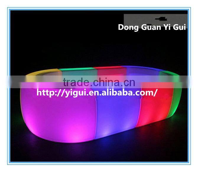 Hot sale 2015 New Design Illuminated LED Light Bar Counter Group table