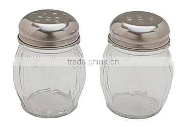 35ml slender spices pack bottle glass with holes lid