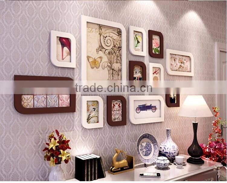 custom decorative home living multi photo frames wall