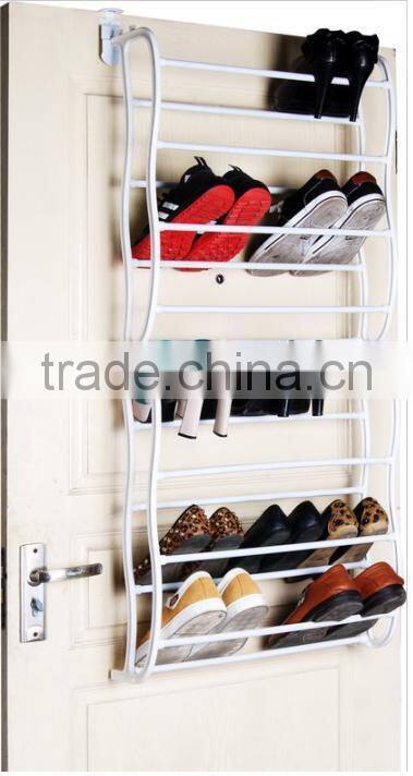 door hanging metal shoe rack in special style