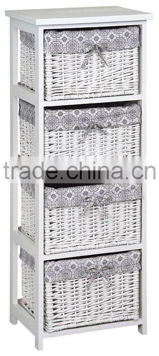 Wicker cabinet design