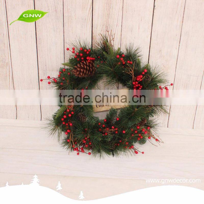 GNW CHWR-1605016 High-grade bulk beautiful christmas wreaths ornaments