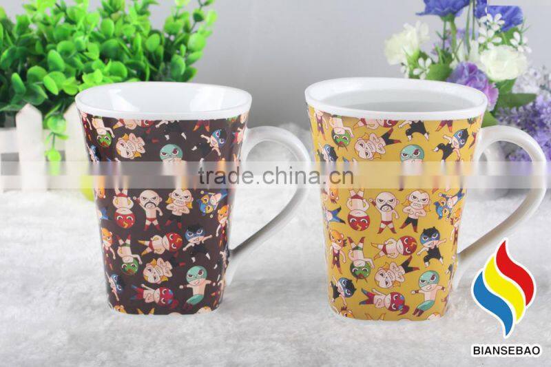 customized gift ceramic 11oz heat sensitive mug for sale