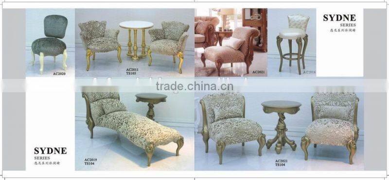 FF2058 fancy fun luxury high back decoration leisure chair red velvet wedding chair hotel photo studio shop window chair