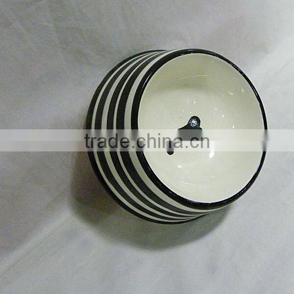2014 pet accessory ceramic dog bowl product
