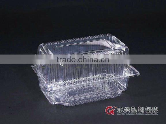 ChengXing brand wholesale pet disposable clear plastic lunch boxes